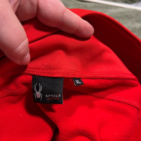 Lot of 2 Spyder Active Leggings — Gold & Red - Picture 3 of 4